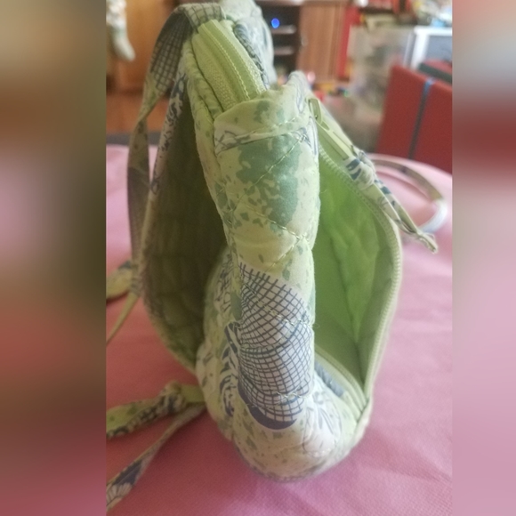 EUC Seashell Blue & Green Crossbody Bag - Picture 6 of 14